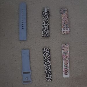 Set of 3 Patterned Watch Bands